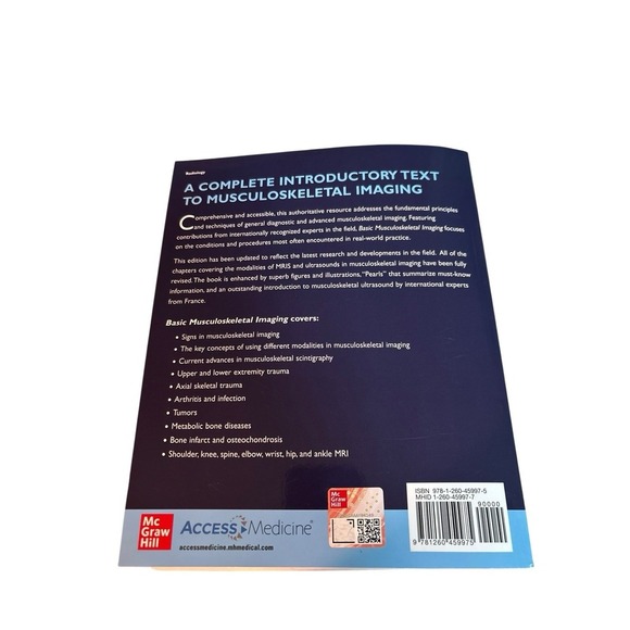 Basic Musculoskeletal Imaging, Second Edition Book, Like New - Picture 2 of 2